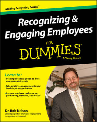 Book cover for Recognizing & Engaging Employees For Dummies