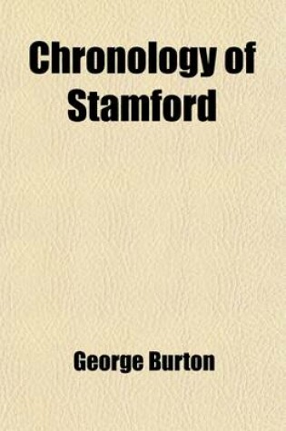 Cover of Chronology of Stamford