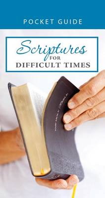 Book cover for Scriptures for Difficult Times Pocket Guide