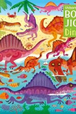 Cover of Usborne Book and Jigsaw Dinosaurs