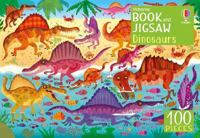 Cover of Usborne Book and Jigsaw Dinosaurs