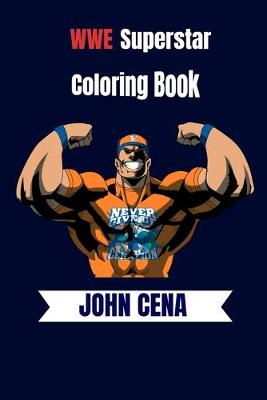 Book cover for John Cena Coloring Book