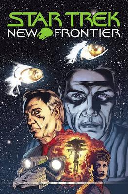 Book cover for Star Trek: New Frontier