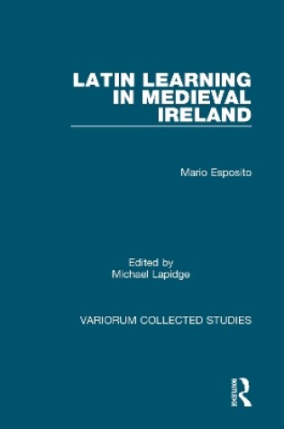 Cover of Latin Learning in Medieval Ireland