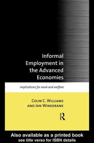 Cover of Informal Employment in Advanced Economies