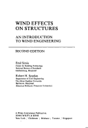 Book cover for Wind Effects on Structures