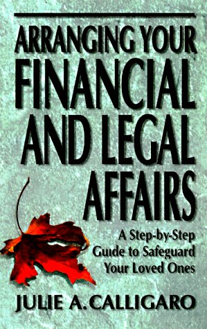 Book cover for Arranging Your Financial and Legal Affairs