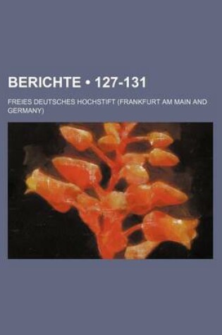 Cover of Berichte (127-131)