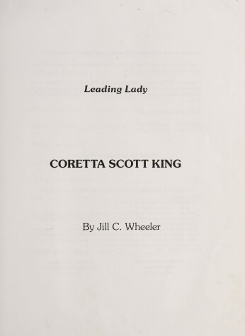 Book cover for Coretta Scott King