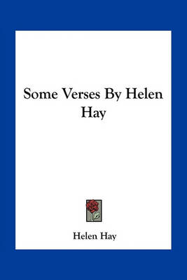 Book cover for Some Verses by Helen Hay