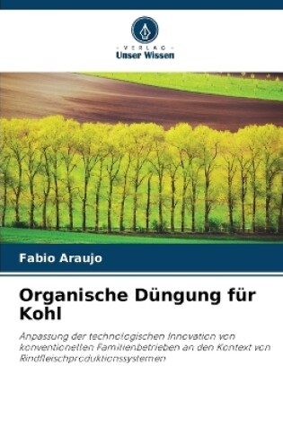 Cover of Organische Düngung für Kohl