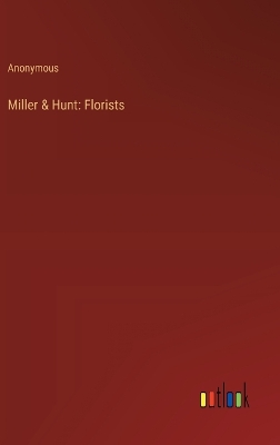 Book cover for Miller & Hunt