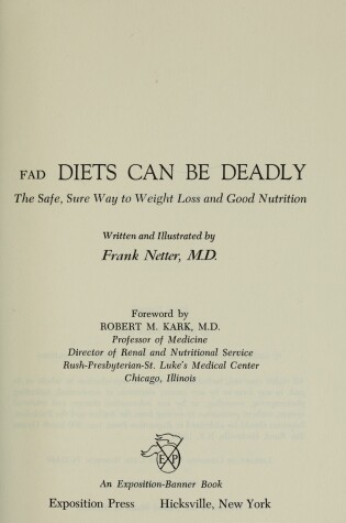 Cover of Fad Diets Can Be Deadly
