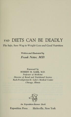 Book cover for Fad Diets Can Be Deadly