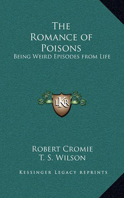 Book cover for The Romance of Poisons