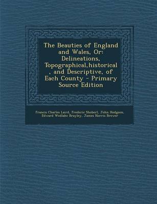 Book cover for The Beauties of England and Wales, or