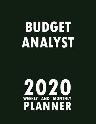 Book cover for Budget Analyst 2020 Weekly and Monthly Planner