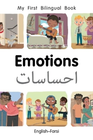 Cover of My First Bilingual Book–Emotions (English–Farsi)