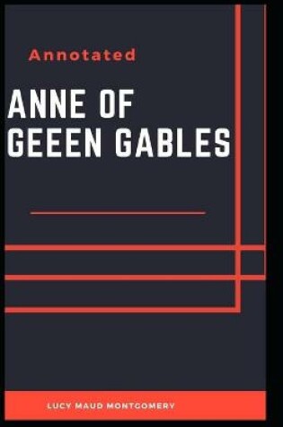 Cover of Anne of Green Gables By Lucy Maud Montgomery (Literature)