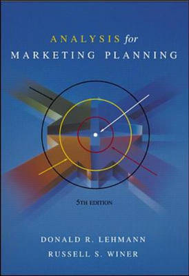 Cover of Analysis for Marketing Planning