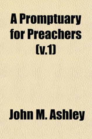 Cover of A Promptuary for Preachers (V.1)