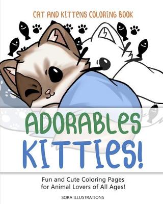 Book cover for Cats and Kittens Coloring Book