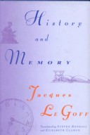 Cover of History and Memory