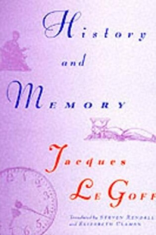 Cover of History and Memory