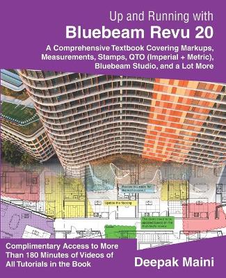 Book cover for Up and Running with Bluebeam Revu 20