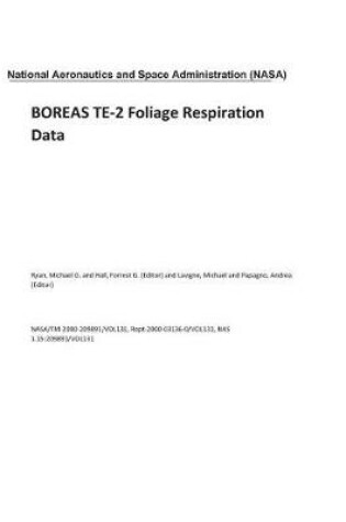 Cover of Boreas Te-2 Foliage Respiration Data