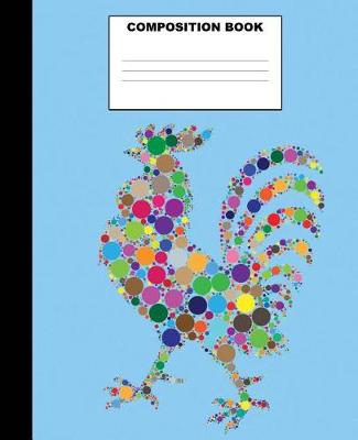 Book cover for Rooster Composition Book