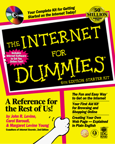 Book cover for The Internet For Dummies