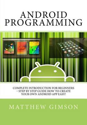 Book cover for Android Programming