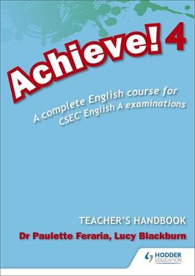 Cover of Achieve! Teacher Handbook 4: A Complete English Course for CSEC English A