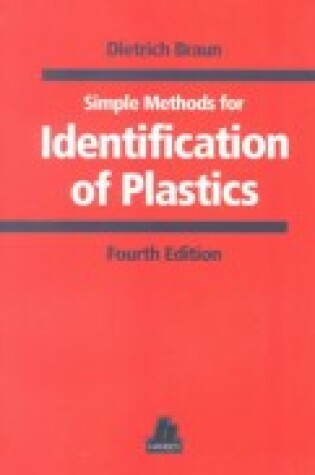 Cover of Simple Methods for Identification of Plastics