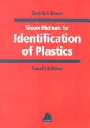 Book cover for Simple Methods for Identification of Plastics