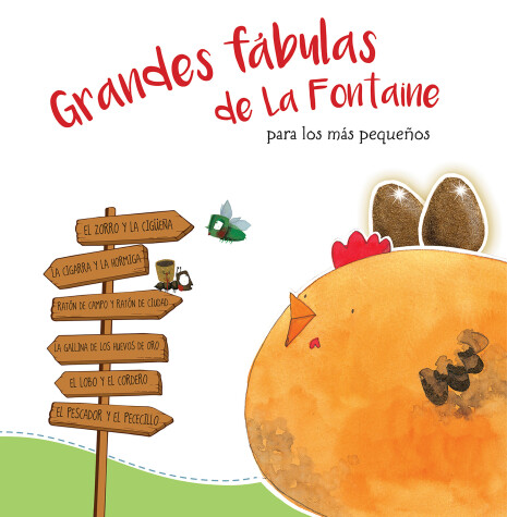 Book cover for Grandes fábulas de La Fontaine para los más pequeños /La Fontaine's Great Fables for the Little Ones