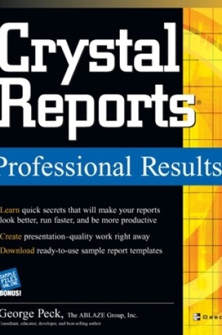 Cover of Crystal Reports Professional Results