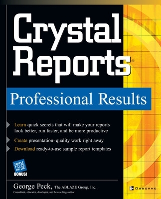 Cover of Crystal Reports Professional Results