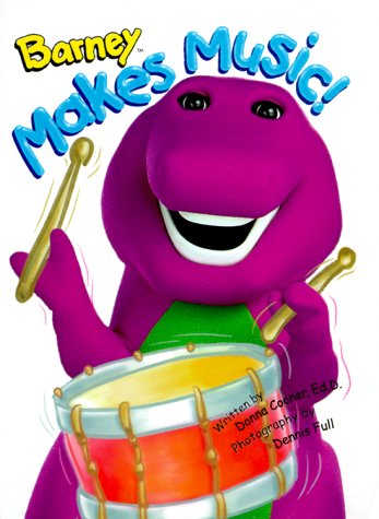 Book cover for Barney Makes Music