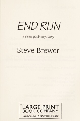 Cover of End Run