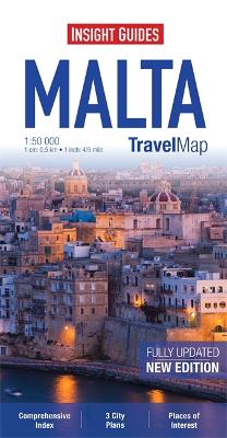 Book cover for Insight Travel Map: Malta