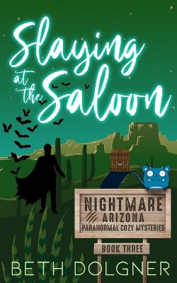 Book cover for Slaying at the Saloon