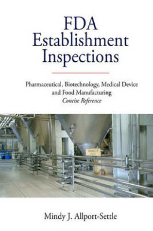 Cover of FDA Establishment Inspections