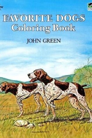 Cover of Favorite Dogs Coloring Book