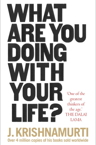 Cover of What Are You Doing With Your Life?