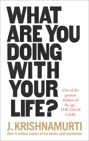 Book cover for What Are You Doing With Your Life?