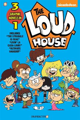 Book cover for The Loud House 3-in-1 Vol. 3