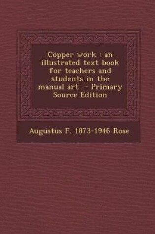 Cover of Copper Work