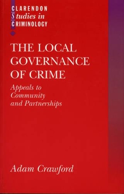 Cover of The Local Governance of Crime